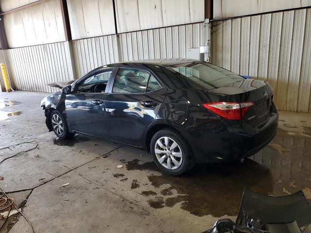 2T1BURHE2GC686589 - 2016 TOYOTA COROLLA L BLACK photo 2