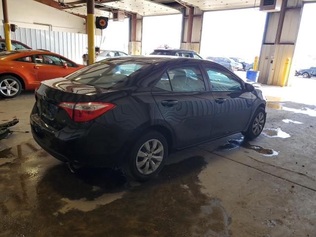 2T1BURHE2GC686589 - 2016 TOYOTA COROLLA L BLACK photo 3