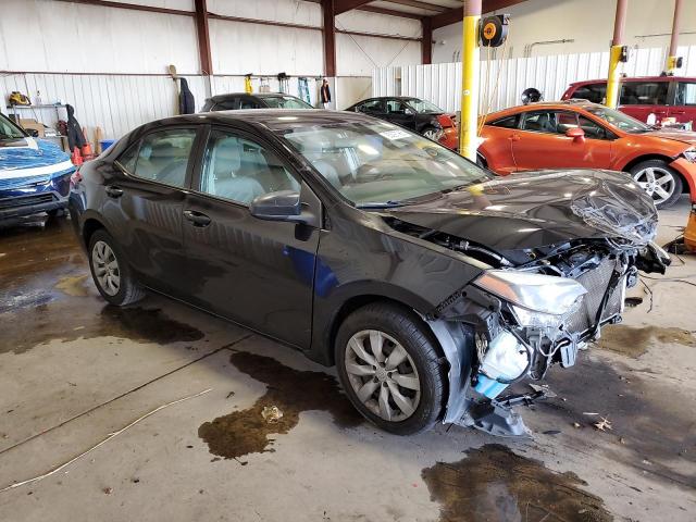 2T1BURHE2GC686589 - 2016 TOYOTA COROLLA L BLACK photo 4