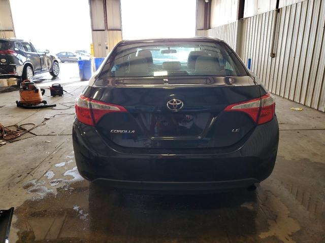 2T1BURHE2GC686589 - 2016 TOYOTA COROLLA L BLACK photo 6