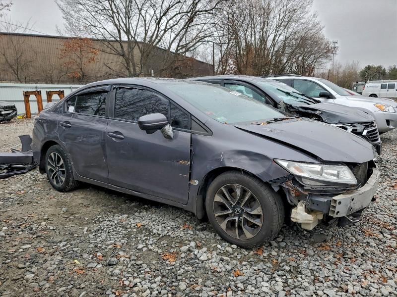 19XFB2F84FE264139 - 2015 HONDA CIVIC EX GRAY photo 4