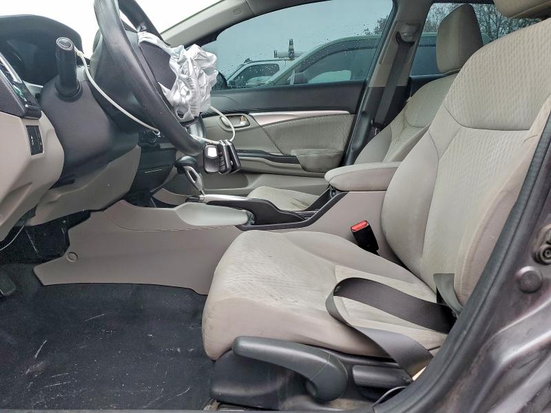 19XFB2F84FE264139 - 2015 HONDA CIVIC EX GRAY photo 7