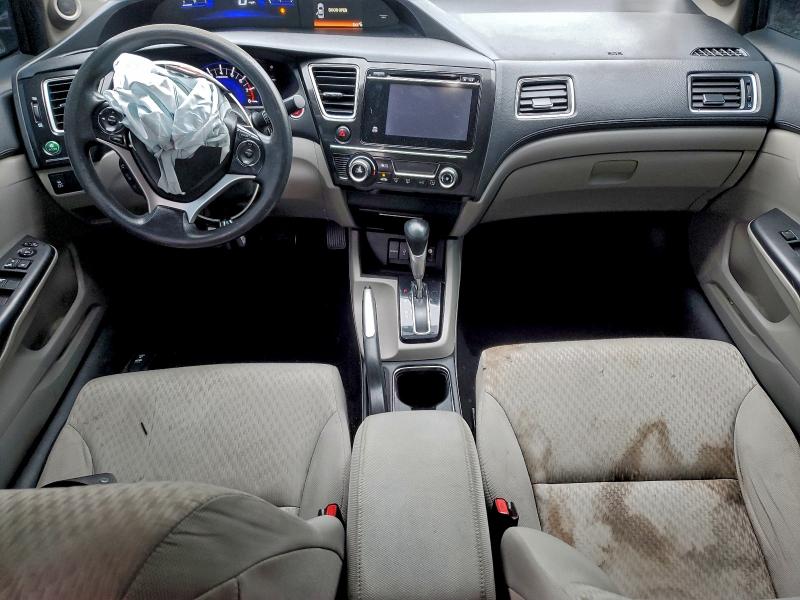 19XFB2F84FE264139 - 2015 HONDA CIVIC EX GRAY photo 8