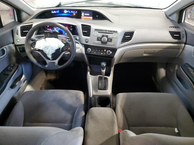 2HGFB2F43CH118541 - 2012 HONDA CIVIC LX WHITE photo 8