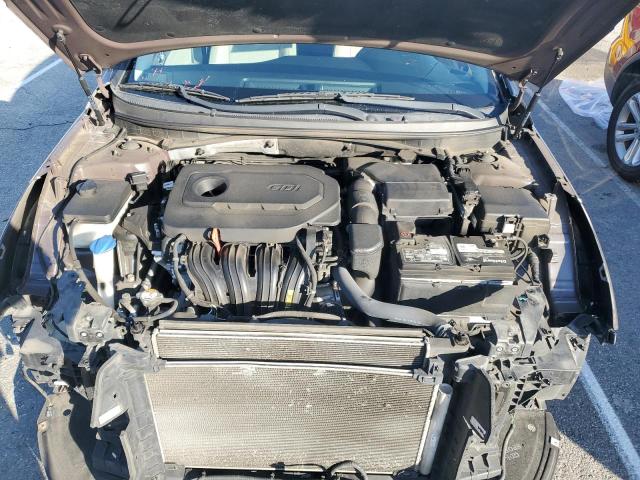 5NPE34AF1FH127858 - 2015 HYUNDAI SONATA SPORT BROWN photo 11