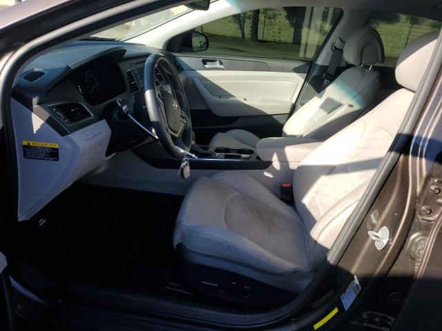 5NPE34AF1FH127858 - 2015 HYUNDAI SONATA SPORT BROWN photo 7