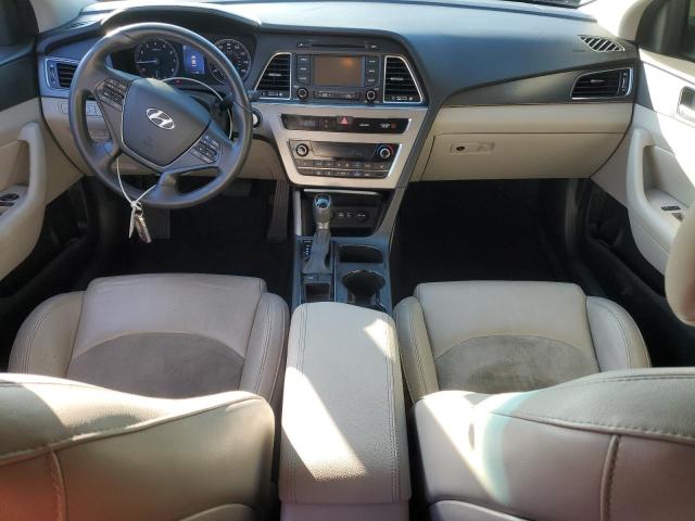 5NPE34AF1FH127858 - 2015 HYUNDAI SONATA SPORT BROWN photo 8