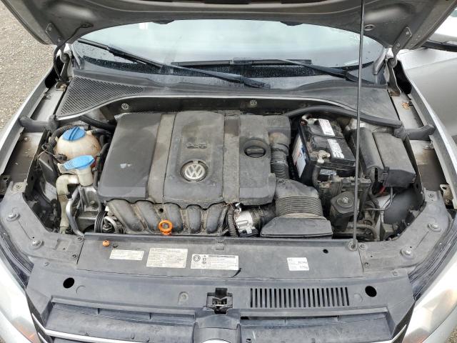 1VWBP7A39CC101950 - 2012 VOLKSWAGEN PASSAT SE SILVER photo 11