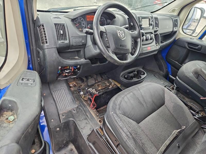 3C6TRVDG6EE117045 - 2014 RAM PROMASTER 2500 HIGH Bleu photo 8