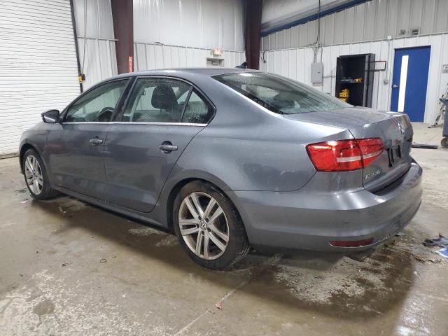3VW3A7AJ3FM414077 - 2015 VOLKSWAGEN JETTA TDI GRAY photo 2