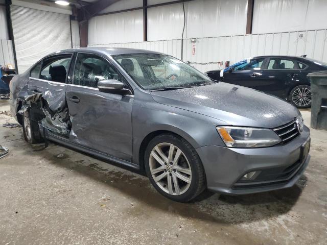 3VW3A7AJ3FM414077 - 2015 VOLKSWAGEN JETTA TDI GRAY photo 4