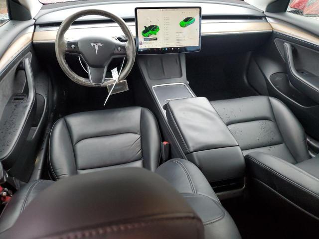 5YJ3E1EA3NF304437 - 2022 TESLA MODEL 3 红色 照片 8