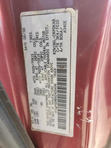 4TASM92N6XZ405436 - 1999 TOYOTA TACOMA XTRACAB PRERUNNER ذو لونين صورة 12