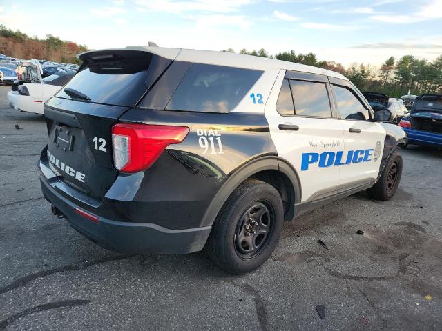 1FM5K8AB2NGA10750 - 2022 FORD EXPLORER POLICE INTERCEPTOR Bicolor foto 3