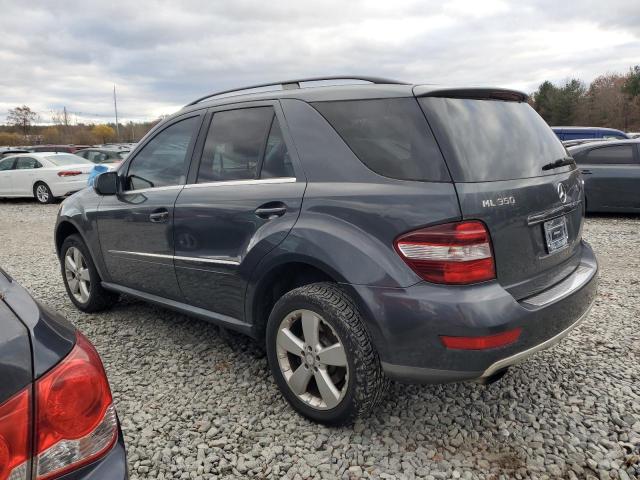 4JGBB8GB1AA605547 - 2010 MERCEDES-BENZ ML 350 4MATIC BLUE photo 2