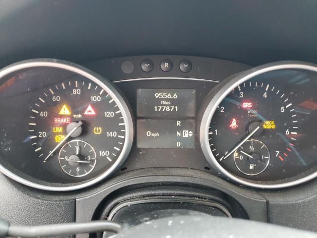 4JGBB8GB1AA605547 - 2010 MERCEDES-BENZ ML 350 4MATIC BLUE photo 9