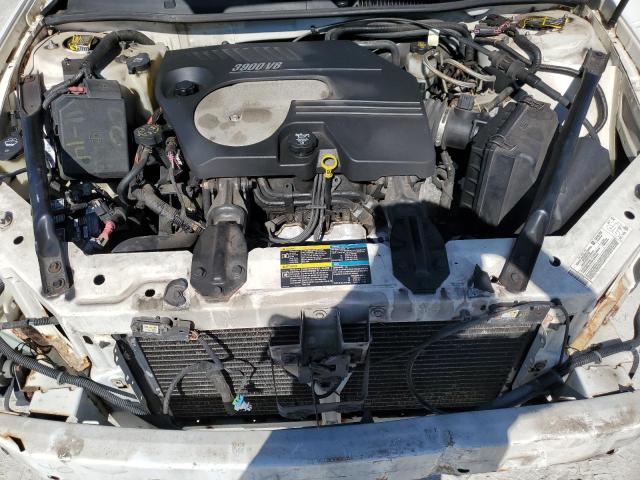 2G1WC581969275370 - 2006 CHEVROLET IMPALA LT თეთრი ფოტო 11