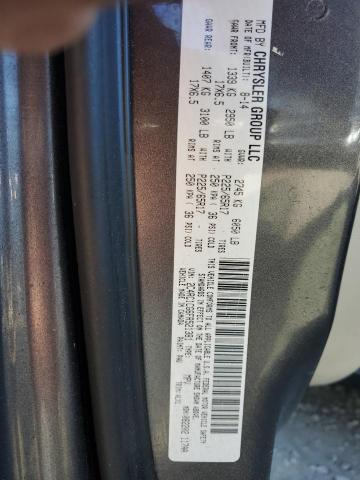 2C4RC1CG6FR521381 - 2015 CHRYSLER TOWN & COU TOURING L GRAY photo 13