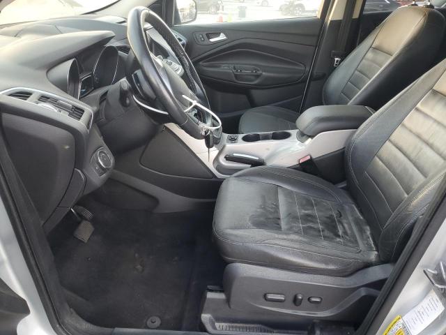1FMCU9H91DUA61022 - 2013 FORD ESCAPE SEL SILVER photo 7