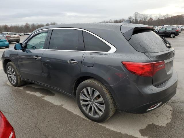 5FRYD4H48EB015990 - 2014 ACURA MDX TECHNOLOGY Сұр фото 2