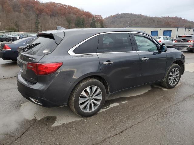 5FRYD4H48EB015990 - 2014 ACURA MDX TECHNOLOGY Сұр фото 3
