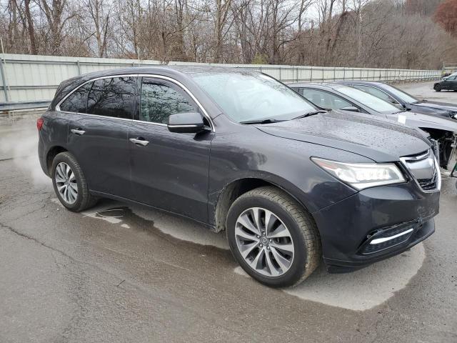 5FRYD4H48EB015990 - 2014 ACURA MDX TECHNOLOGY Сұр фото 4
