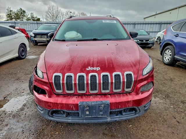 1C4PJLAB9FW631459 - 2015 JEEP CHEROKEE SPORT 红色 照片 5