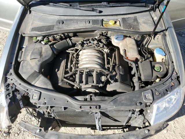 WVWTH63B84P196028 - 2004 VOLKSWAGEN PASSAT GLX 4MOTION 银色 照片 11