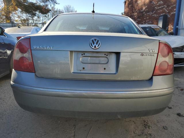 WVWTH63B84P196028 - 2004 VOLKSWAGEN PASSAT GLX 4MOTION 银色 照片 6