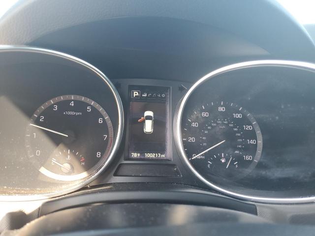 5XYZWDLA7HG502303 - 2017 HYUNDAI SANTA FE S Սև լուսանկար 9