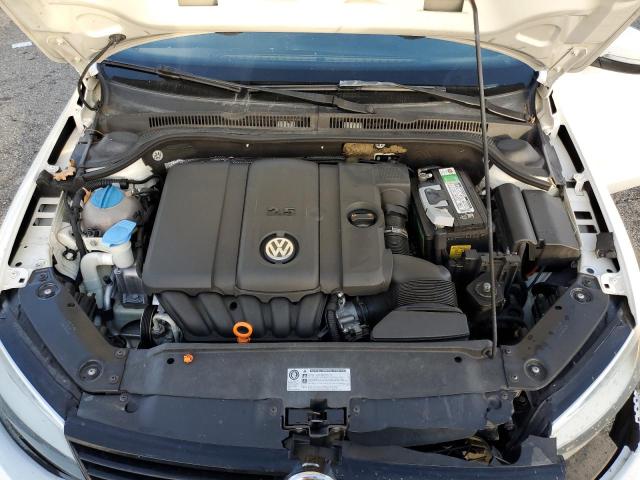 3VWDZ7AJ1BM372645 - 2011 VOLKSWAGEN JETTA SE WHITE photo 11