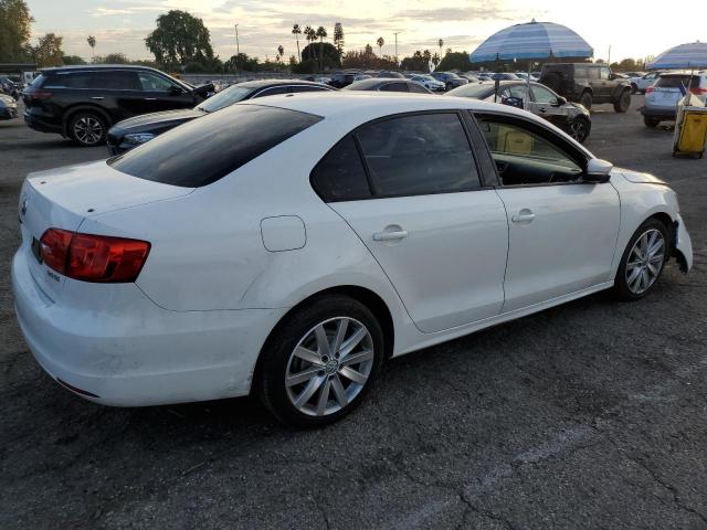 3VWDZ7AJ1BM372645 - 2011 VOLKSWAGEN JETTA SE WHITE photo 3