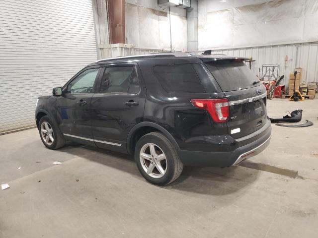 1FM5K8DH7GGB57066 - 2016 FORD EXPLORER XLT BLACK photo 2