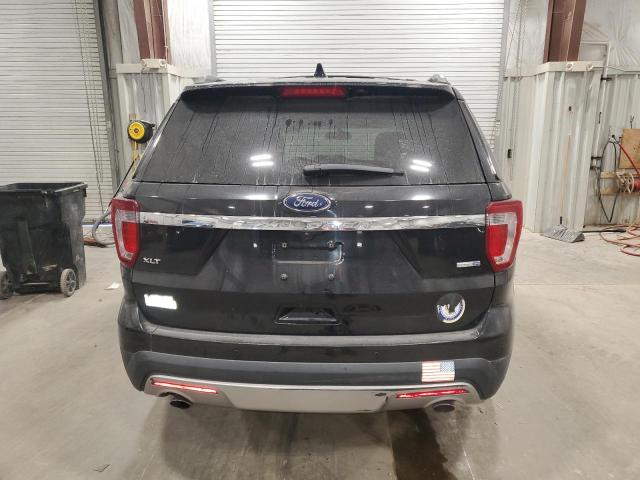 1FM5K8DH7GGB57066 - 2016 FORD EXPLORER XLT BLACK photo 6