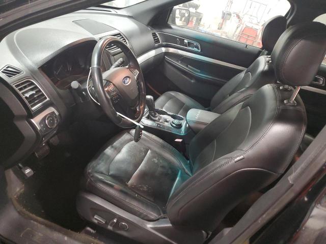 1FM5K8DH7GGB57066 - 2016 FORD EXPLORER XLT BLACK photo 7