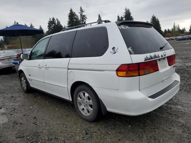 2HKRL18042H546735 - 2002 HONDA ODYSSEY EXL WHITE photo 2