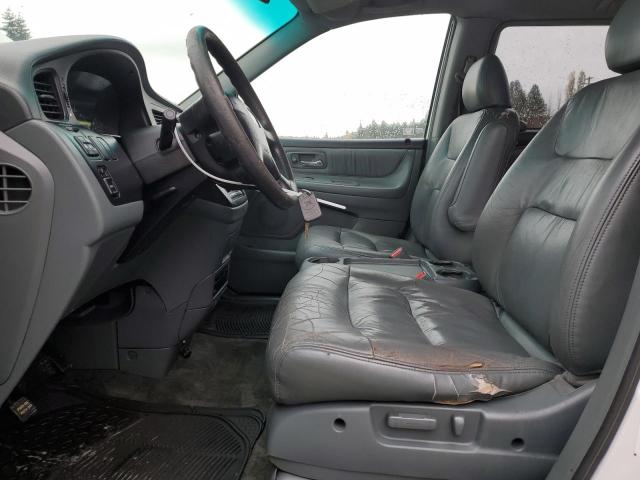 2HKRL18042H546735 - 2002 HONDA ODYSSEY EXL WHITE photo 7