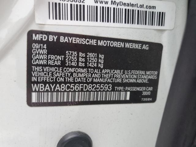 WBAYA8C56FD825593 - 2015 BMW 750 I Biały zdjęcie 12