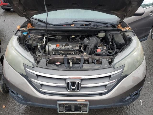 5J6RM4H78DL019852 - 2013 HONDA CR-V EXL 棕色 照片 11