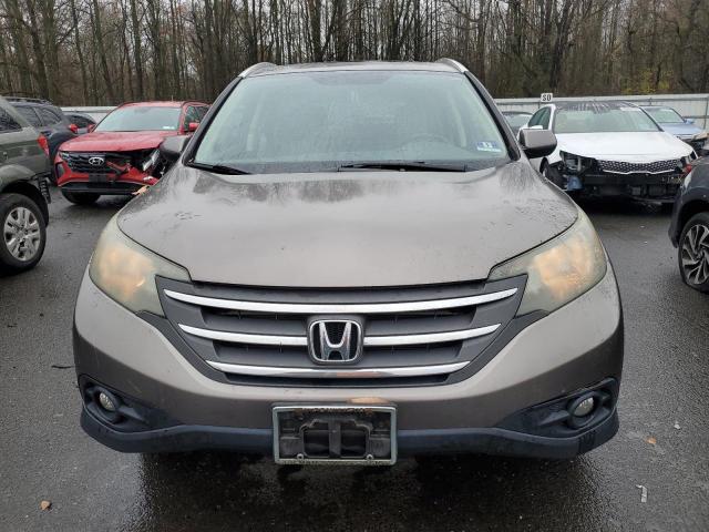 5J6RM4H78DL019852 - 2013 HONDA CR-V EXL 棕色 照片 5