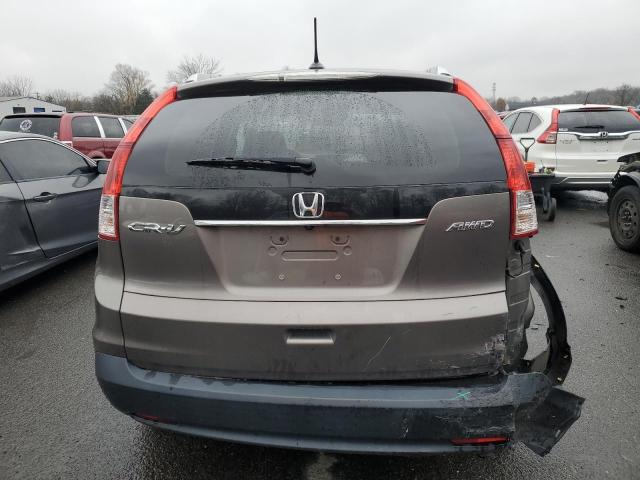 5J6RM4H78DL019852 - 2013 HONDA CR-V EXL 棕色 照片 6
