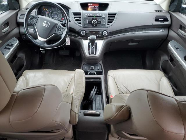 5J6RM4H78DL019852 - 2013 HONDA CR-V EXL 棕色 照片 8