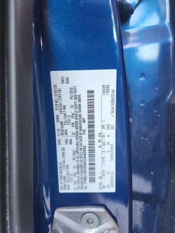 1FMCU9HD4KUA42952 - 2019 FORD ESCAPE SEL BLUE photo 13
