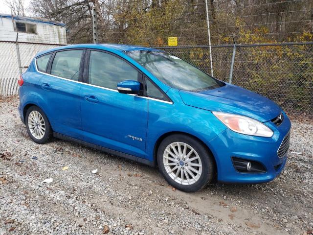 1FADP5BU9DL528463 - 2013 FORD C-MAX SEL BLUE photo 4