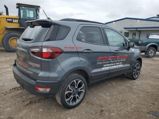 MAJ6S3JL2LC331962 - 2020 FORD ECOSPORT SES Gris foto 3