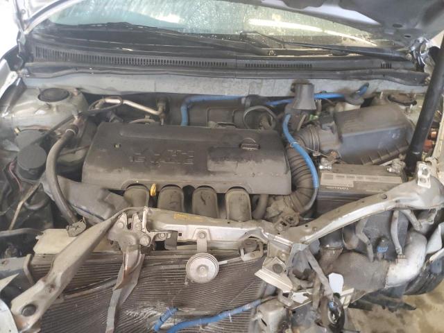 1NXBR32E34Z192078 - 2004 TOYOTA COROLLA CE SILVER photo 11