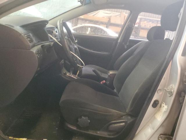 1NXBR32E34Z192078 - 2004 TOYOTA COROLLA CE SILVER photo 7