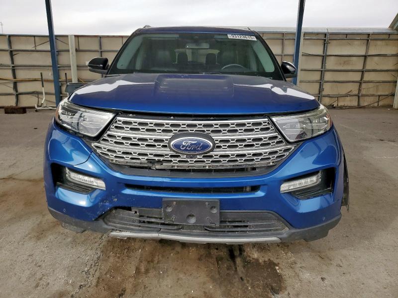 1FMSK7FH5LGD03517 - 2020 FORD EXPLORER LIMITED Կապույտ լուսանկար 5