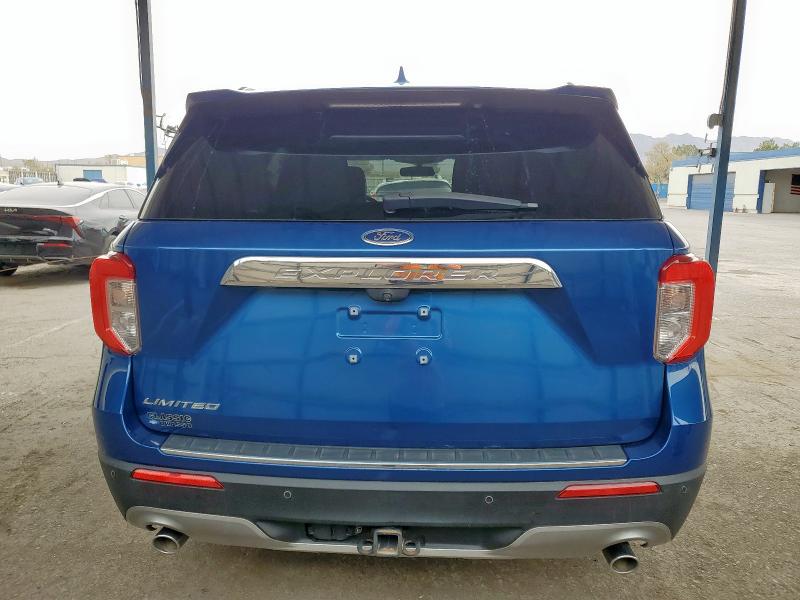 1FMSK7FH5LGD03517 - 2020 FORD EXPLORER LIMITED Կապույտ լուսանկար 6