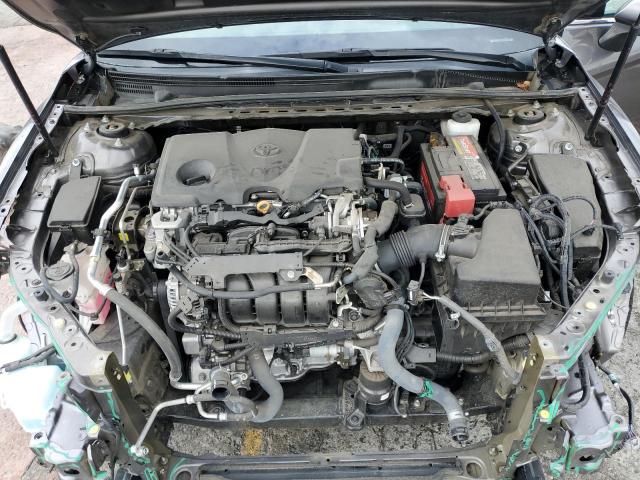 4T1B61HK5KU821704 - 2019 TOYOTA CAMRY XSE ნაცრისფერი ფოტო 11